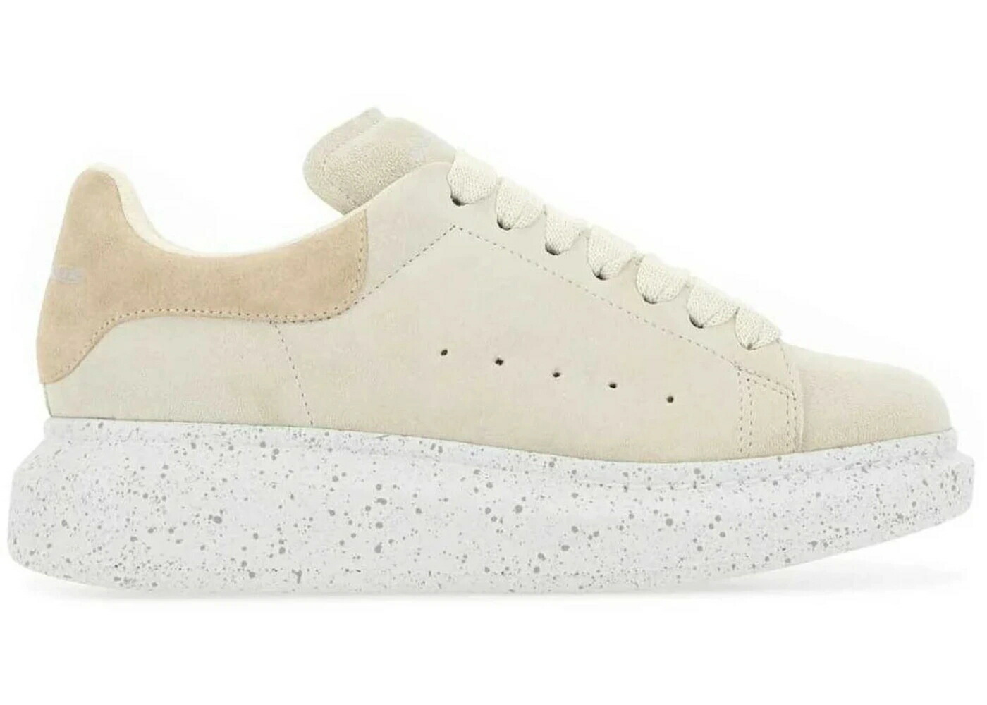 アレキサンダーマックイーン 白色 ホワイト 灰色 グレー WOMEN スニーカー レディース ALEXANDER MCQUEEN ALEXANDER MCQUEEN OVERSIZED BONE (WOMEN) / BONE WHITE GREY