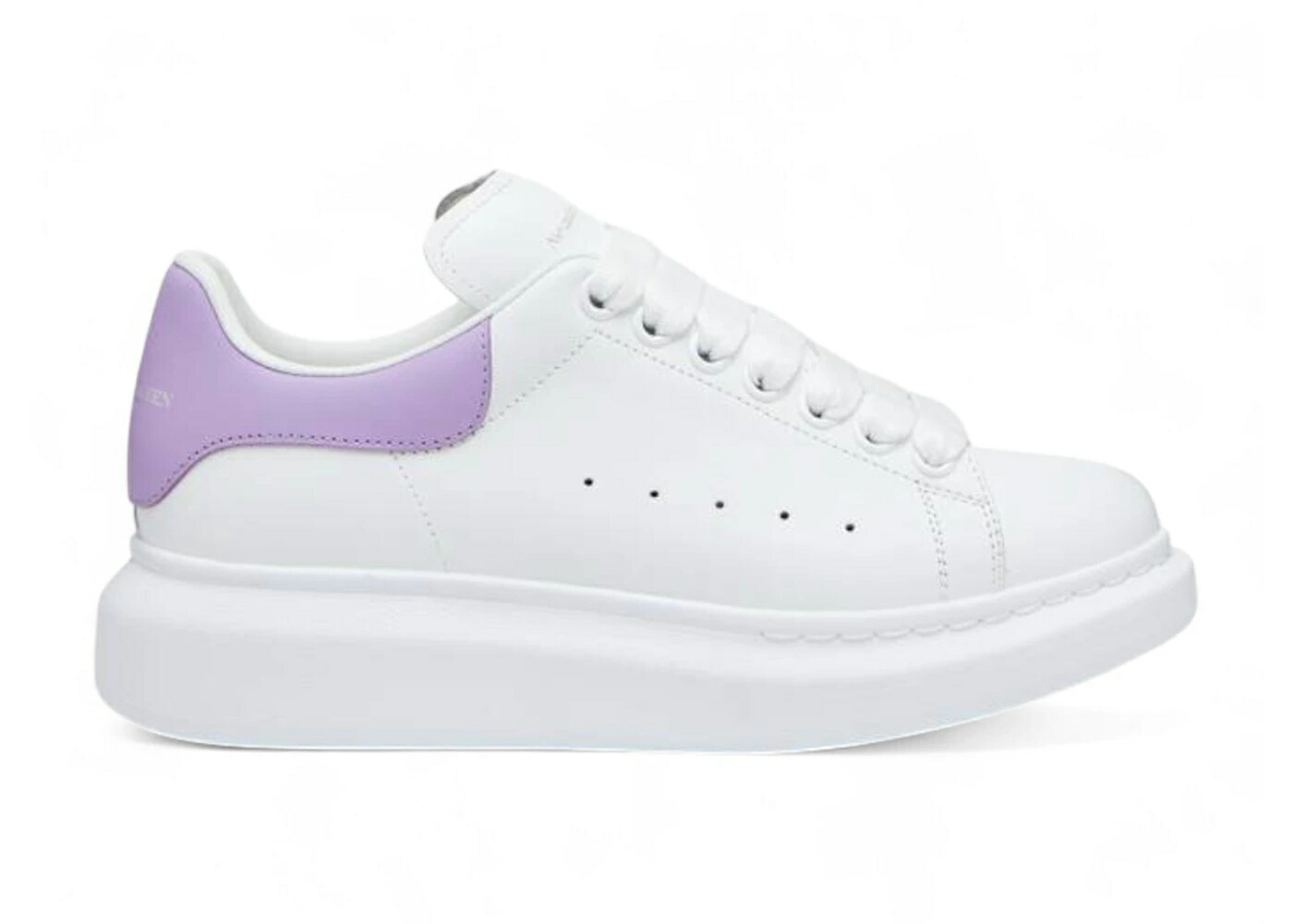 アレキサンダーマックイーン 白色 ホワイト WOMEN'S スニーカー レディース ALEXANDER MCQUEEN ALEXANDER MCQUEEN OVERSIZED WHITE LILLA (WOMEN'S) / WHITE LILLA