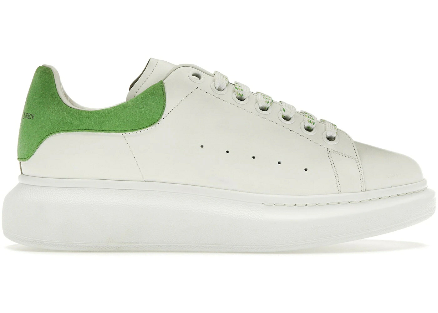アレキサンダーマックイーン 白いこと 白いこと 緑 緑であること WOMEN\u0027S スニーカー レディース ALEXANDER MCQUEEN ALEXANDER MCQUEEN OVERSIZED WHITE ACID GREEN (WOMEN\u0027S) / WHITE ACID GREEN
