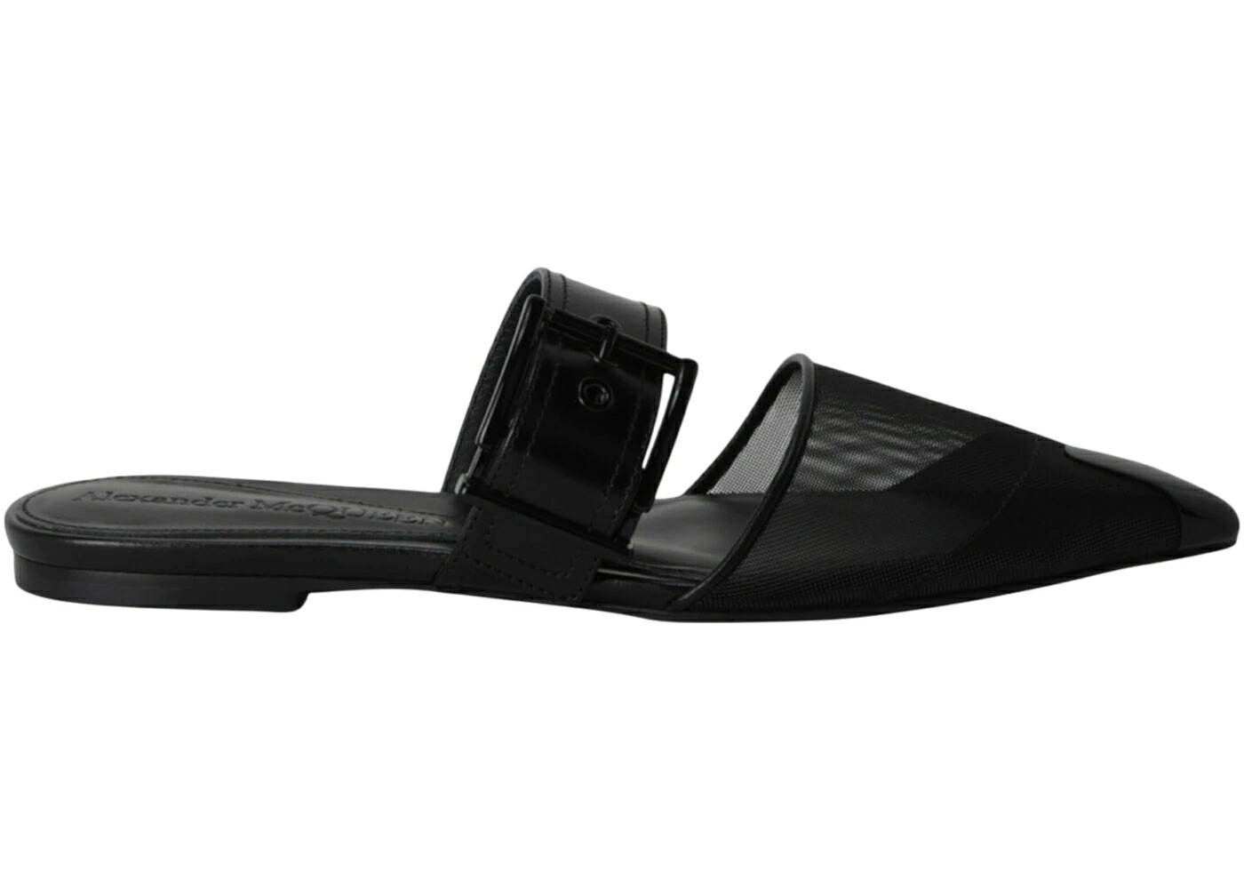 アレキサンダーマックイーン 黒いこと 黒いこと WOMEN\u0027S スニーカー レディース ALEXANDER MCQUEEN ALEXANDER MCQUEEN MESH PUNK MULES BLACK (WOMEN\u0027S) / BLACK BLACK