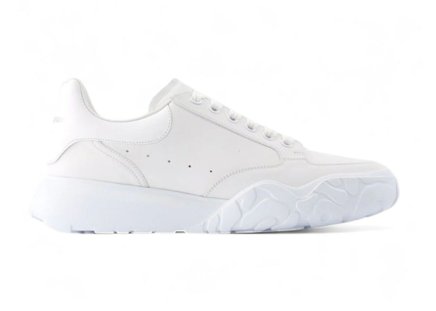 アレキサンダーマックイーン 厚地の外套 調教師 白いこと 白いこと WOMEN\u0027S スニーカー レディース ALEXANDER MCQUEEN ALEXANDER MCQUEEN COURT TRAINER WHITE (WOMEN\u0027S) /