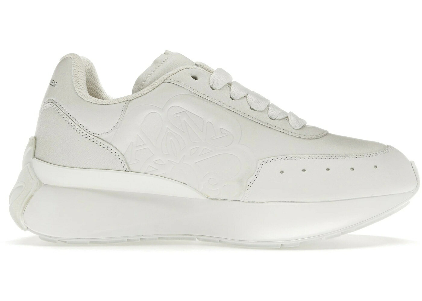 アレキサンダーマックイーン 白色 ホワイト WOMEN'S スニーカー レディース ALEXANDER MCQUEEN ALEXANDER MCQUEEN SPRINT RUNNER WHITE (WOMEN'S) / WHITE WHITE
