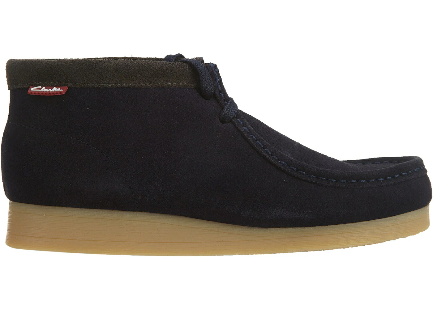 クラークス 青み 青色 スエードクロス スウェード スニーカー メンズ CLARKS STINSON HI BLUE SUEDE / BLUE SUEDE