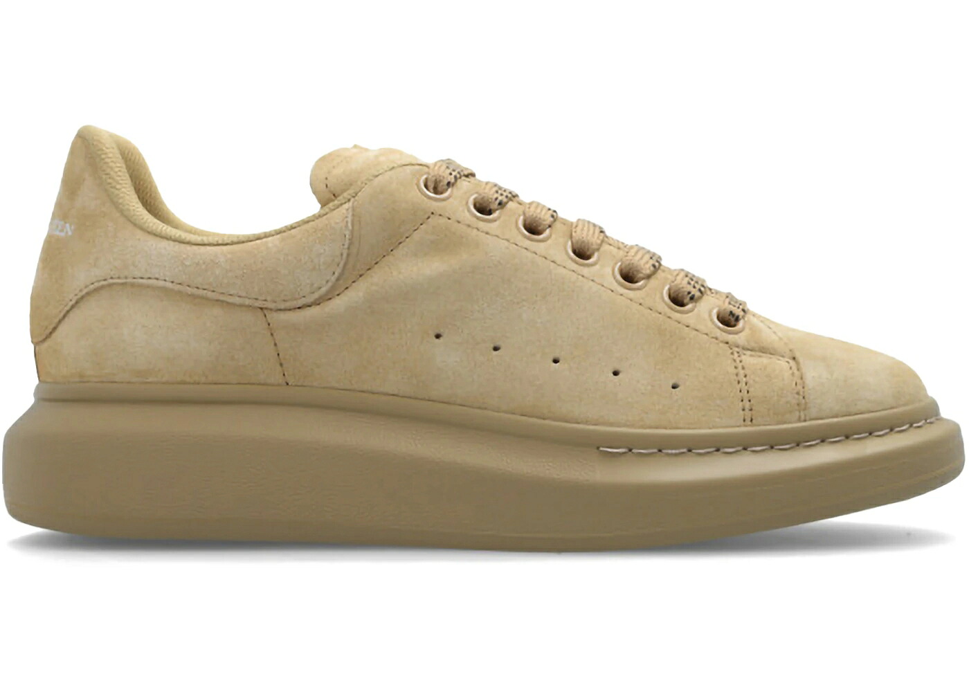 アレキサンダーマックイーン ベージュ スエード スウェード スニーカー メンズ ALEXANDER MCQUEEN ALEXANDER MCQUEEN OVERSIZED BEIGE CALF SUEDE /｜スニケス 83,600円