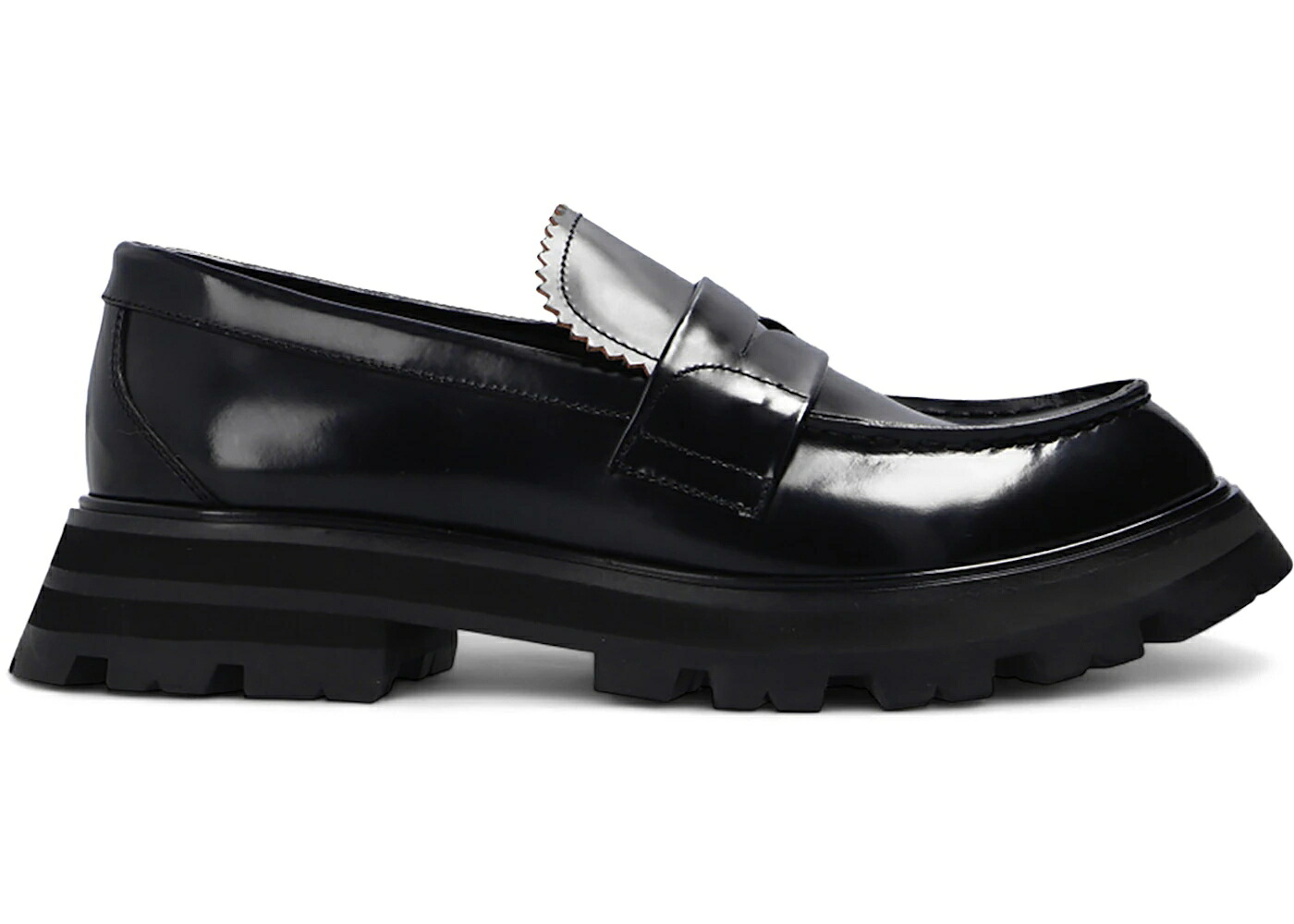 アレキサンダーマックイーン 置き目毛革 スニーカー 黒いこと 黒いこと WOMEN\u0027S スニーカー レディース ALEXANDER MCQUEEN ALEXANDER MCQUEEN WANDER LOAFER BLACK (WOMEN\u0027S) /