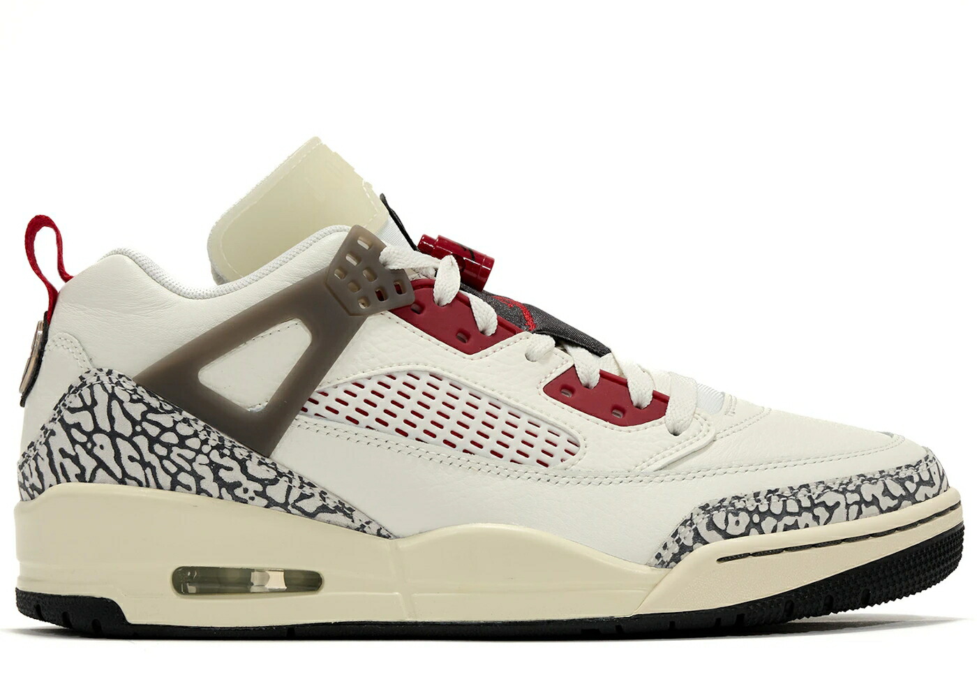 ナイキ ジョーダン 赤 赤いこと スニーカー メンズ JORDAN SPIZIKE LOW SAIL ANTHRACITE COCONUT MILK VARSITY RED / SAIL ANTHRACITE COCONUT MILK 靴-スニーカー-メンズ靴