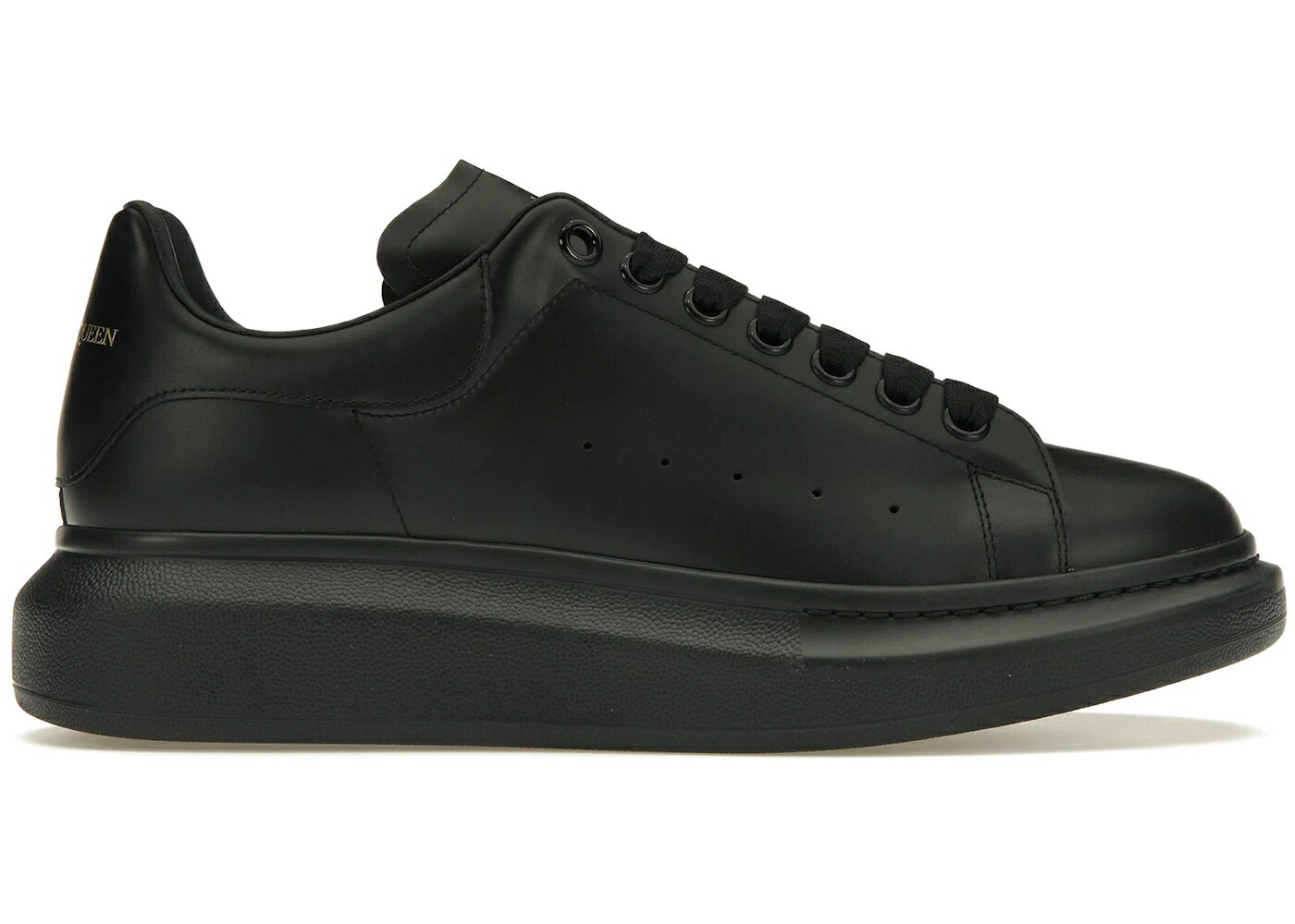 アレキサンダーマックイーン 黒色 ブラック スニーカー メンズ ALEXANDER MCQUEEN ALEXANDER MCQUEEN OVERSIZED BLACK /|スニケス