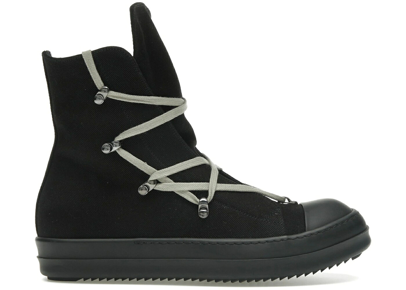 リックオウエンス ハイ 黒色 ブラック パール スニーカー メンズ RICK OWENS RICK OWENS HOLLYWOOD DRKSHDW HEXA HIGH BLACK PEARL / BLACK PEARL BLACK BLACK