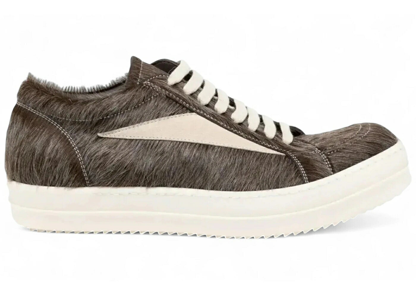 リックオウエンス ビンテージ ヴィンテージ なめし革 藍色 インディゴ スニーカー メンズ RICK OWENS RICK OWENS VINTAGE SNEAKS UNSHAVED COW LEATHER INDIGO MILK / INDIGO MILK MILK