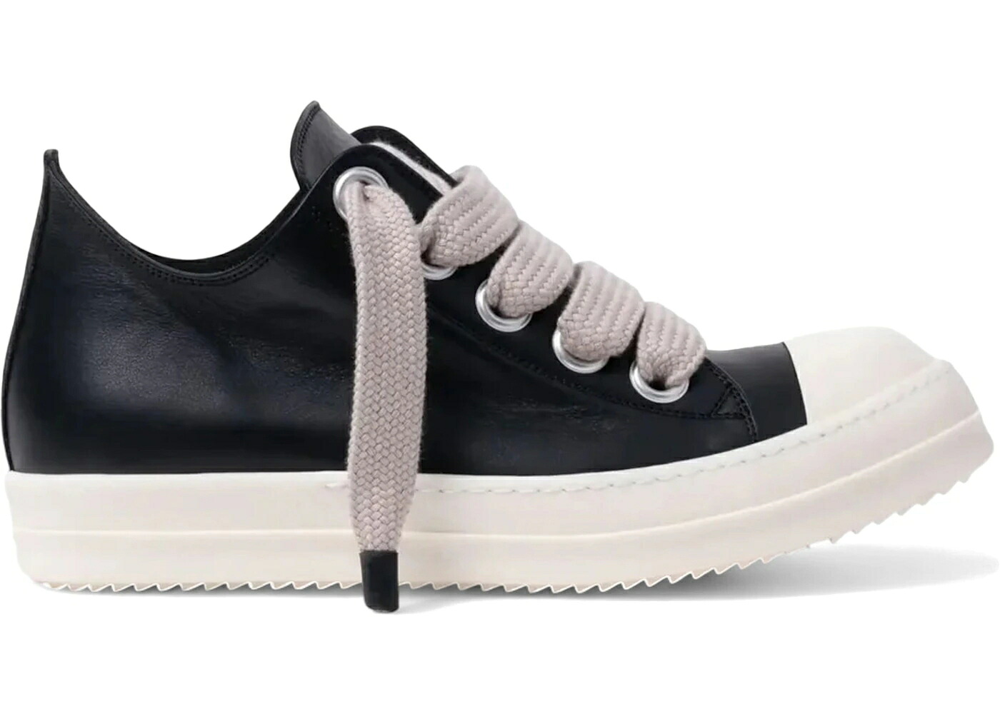 リックオウエンス ジャンボ 黒色 ブラック スニーカー メンズ RICK OWENS RICK OWENS CONCORDIANS JUMBO LACED LOW BLACK MILK / BLACK MILK MILK|スニケス