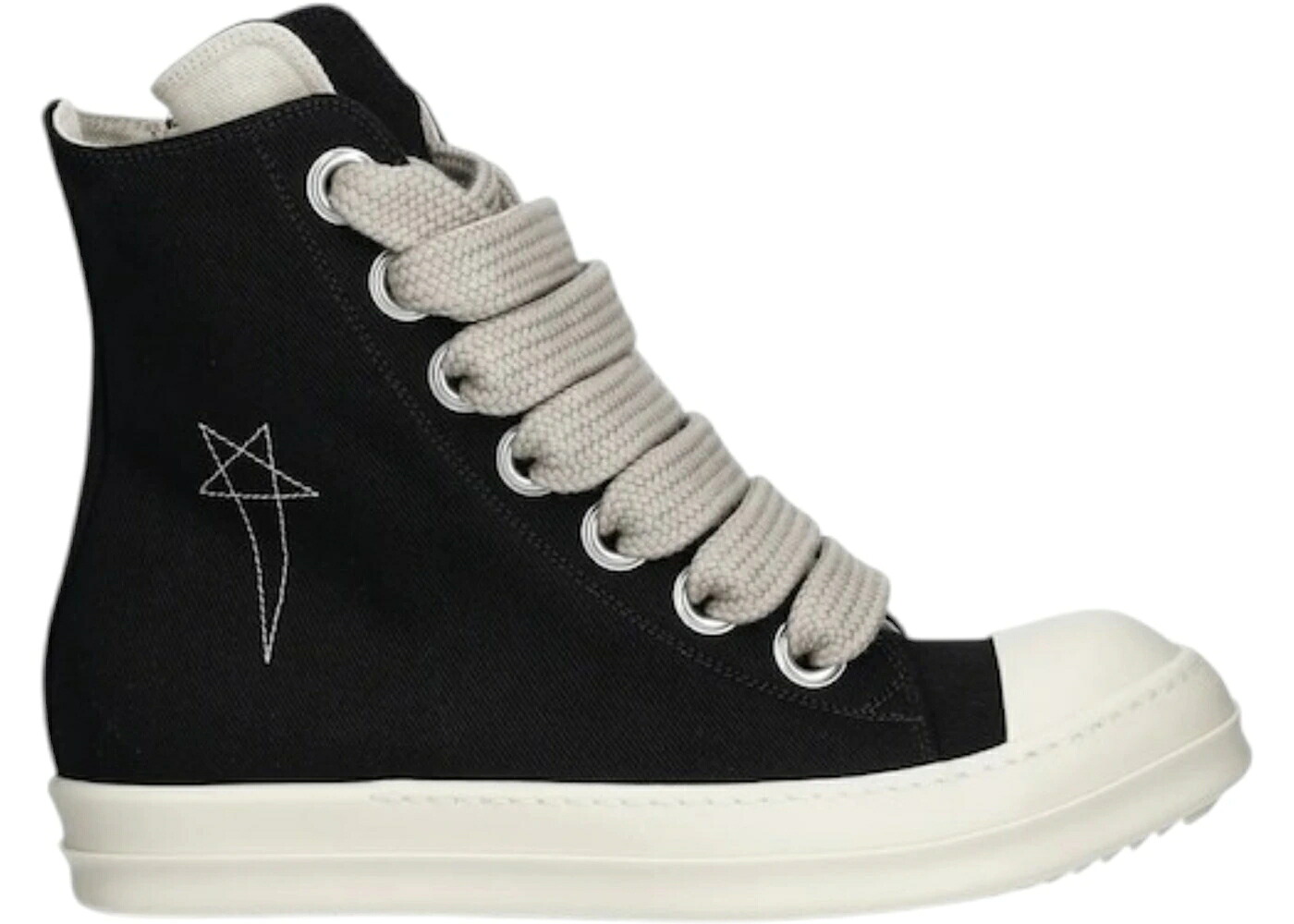リックオウエンス ご機嫌 黒いこと 黒いこと スニーカー メンズ RICK OWENS RICK OWENS DRKSHDW JUMBOLACE HIGH BLACK MILK / BLACK MILK