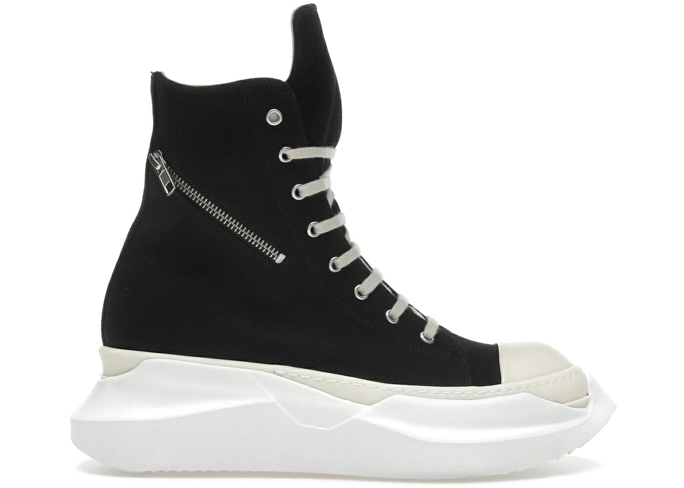 リックオウエンス カーゴ 黒色 ブラック スニーカー メンズ RICK OWENS RICK OWENS DRKSHDW CARGO ABSTRACT SNEAKS BLACK MILK / BLACK MILK MILK