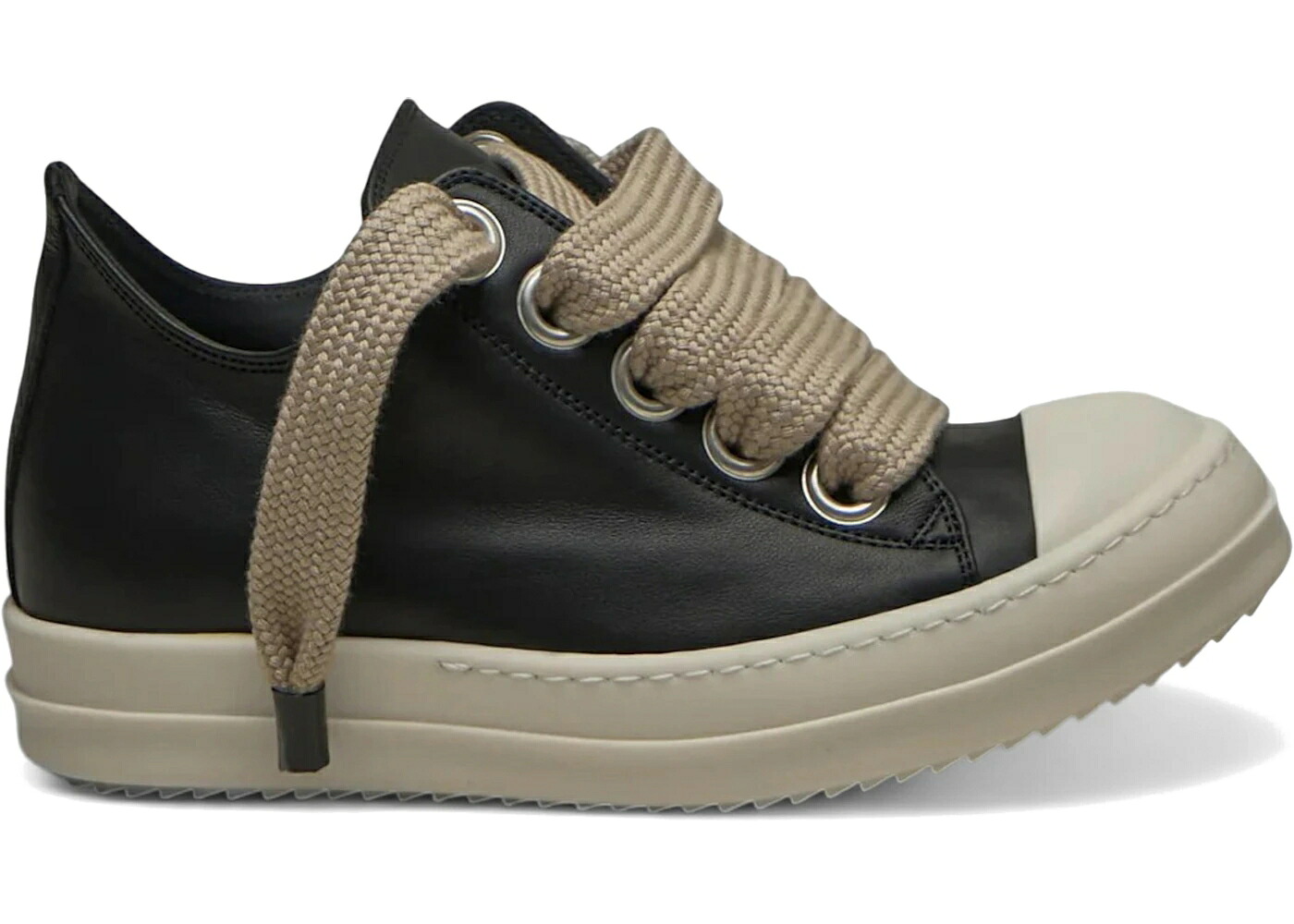 リックオウエンス ジャンボ 黒色 ブラック WOMEN'S スニーカー レディース RICK OWENS RICK OWENS CONCORDIANS JUMBO LACED LOW BLACK MILK (WOMEN'S) / BLACK MILK MILK｜スニケス