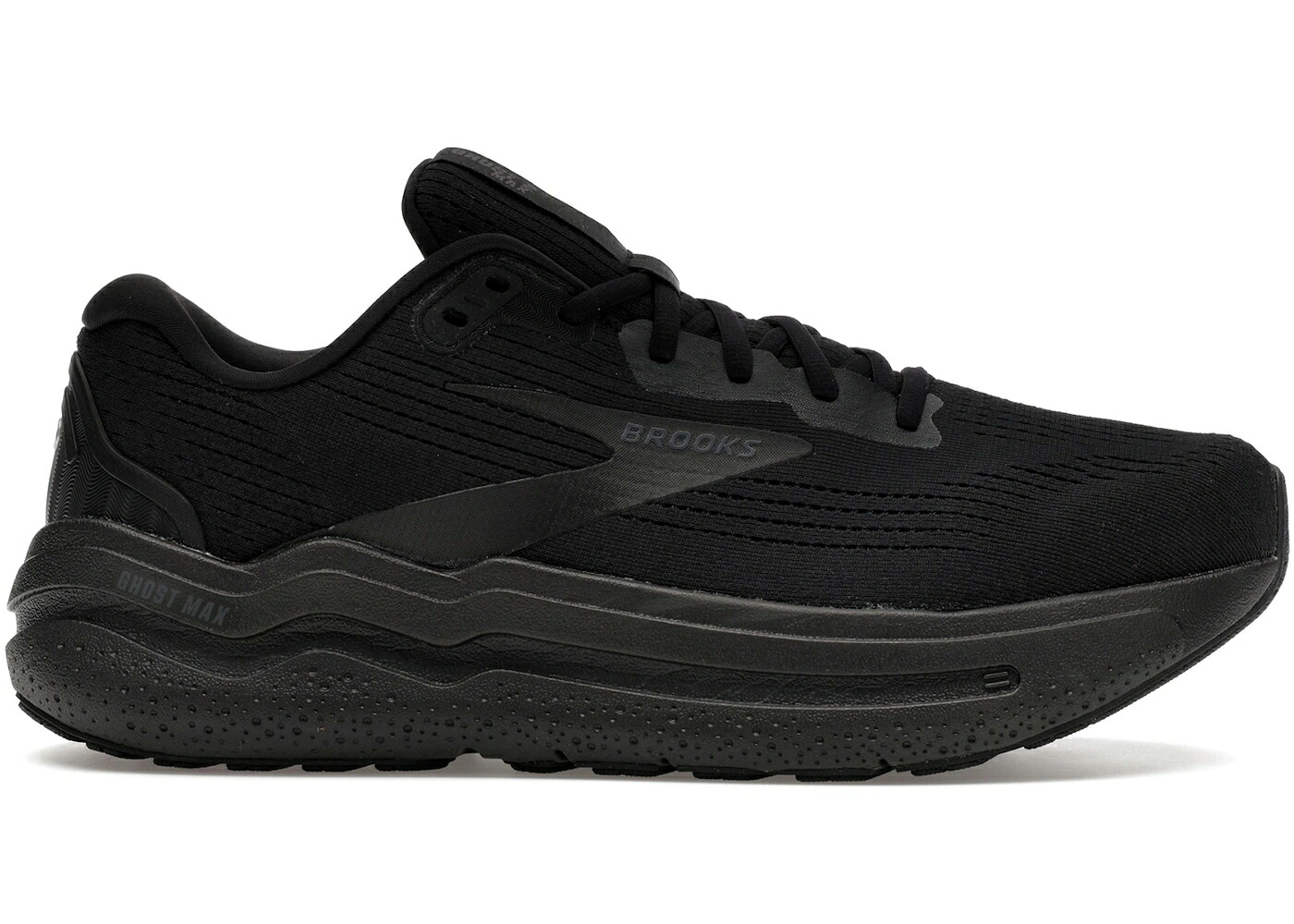ブルックス マックス 黒いこと 黒いこと スニーカー メンズ BROOKS GHOST MAX 2 BLACK EBONY / BLACK BLACK EBONY