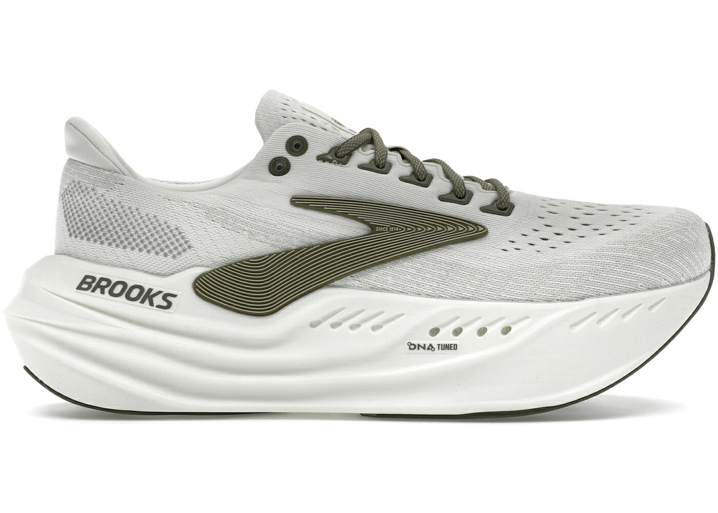 ブルックス マックス 灰色 グレー オリーブ スニーカー メンズ BROOKS GLYCERIN MAX GREY DUSTY OLIVE / GREY DUSTY OLIVE TEA|スニケス