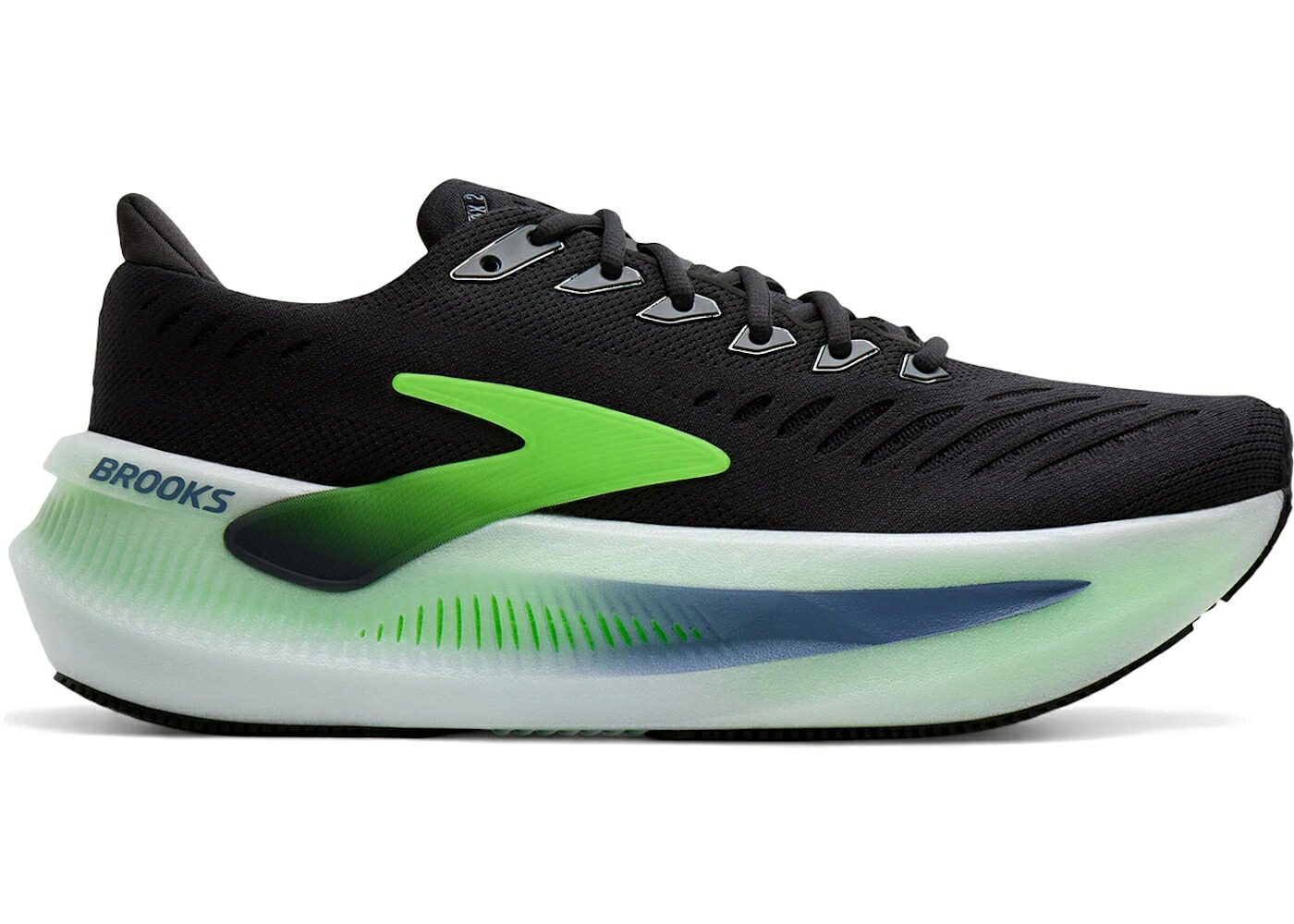 ブルックス マックス 白いこと 白いこと 緑 緑であること スニーカー メンズ BROOKS GLYCERIN MAX 2 PHANTOM WHITE GREEN GECKO / PHANTOM WHITE GREEN GECKO