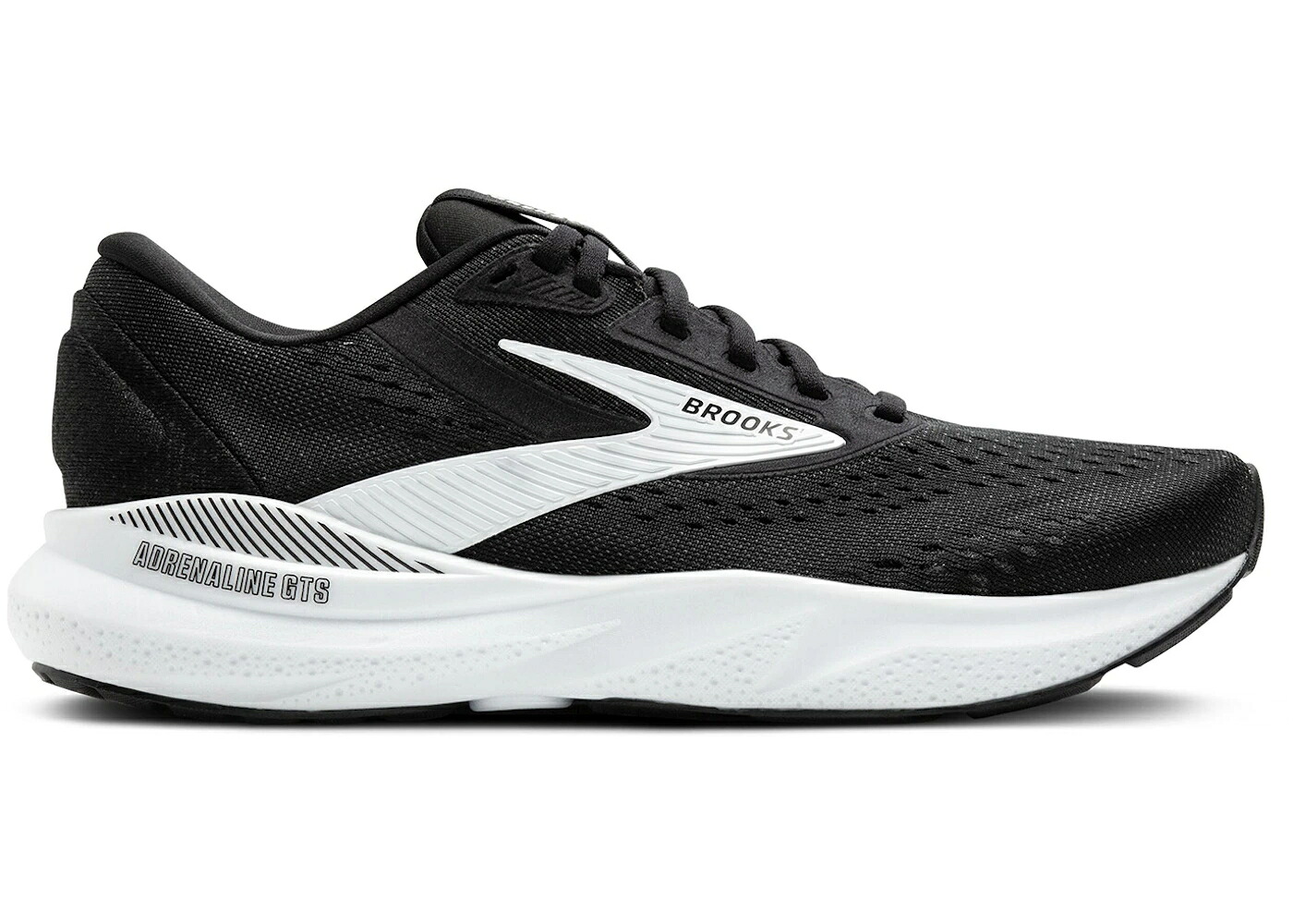 ブルックス 黒いこと 黒いこと 白いこと 白いこと スニーカー メンズ BROOKS ADRENALINE GTS 24 BLACK WHITE / BLACK WHITE