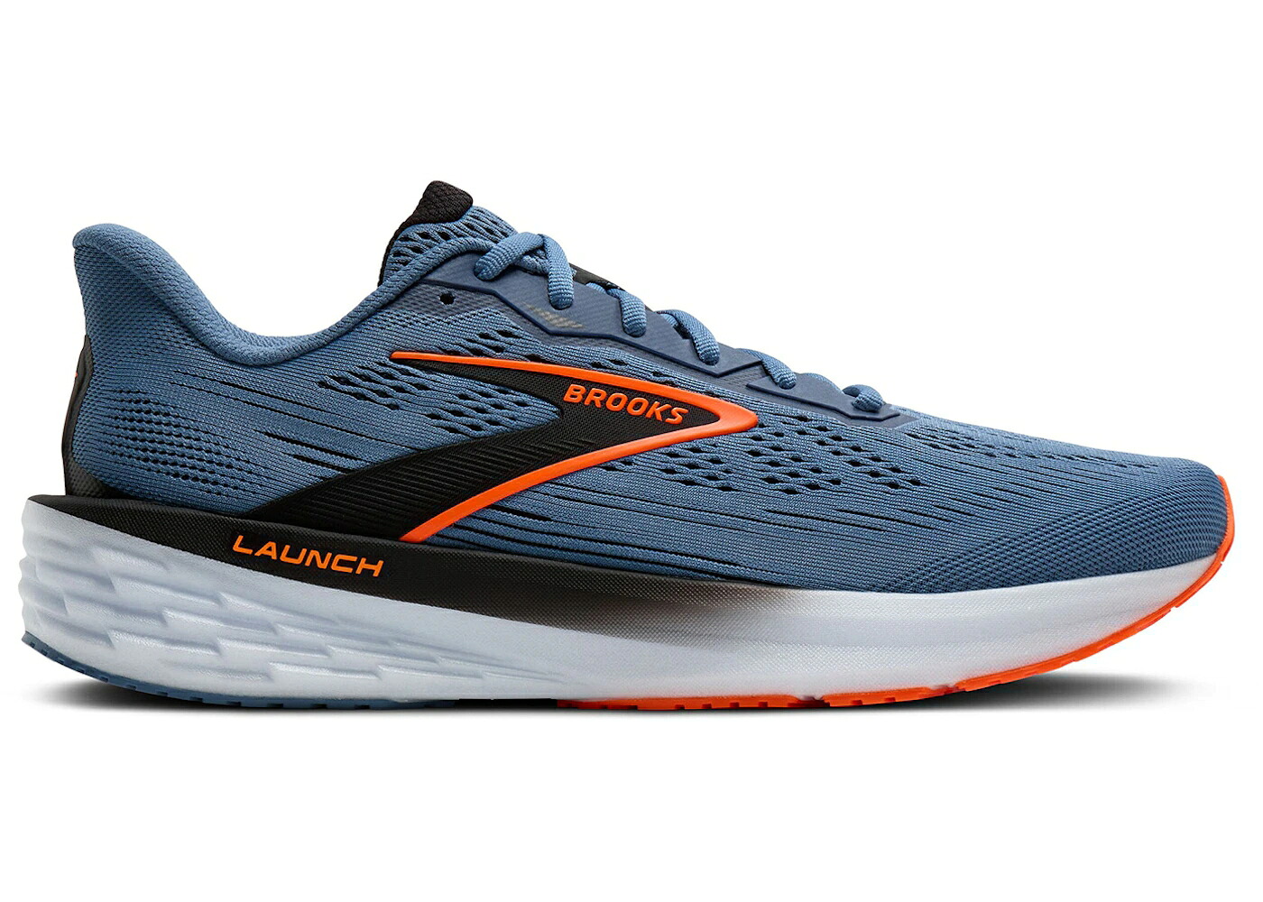 ブルックス 黒色 ブラック 橙 オレンジ スニーカー メンズ BROOKS LAUNCH 12 MOONLIGHT BLACK ORANGE / MOONLIGHT BLACK ORANGE|スニケス