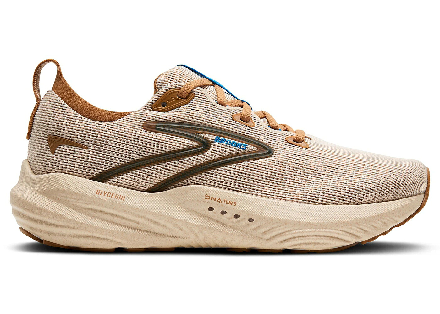 ブルックス タバコ 藍色 インディゴ スニーカー メンズ BROOKS GLYCERIN 22 TINT TOBACCO INDIGO / TINT TOBACCO INDIGO
