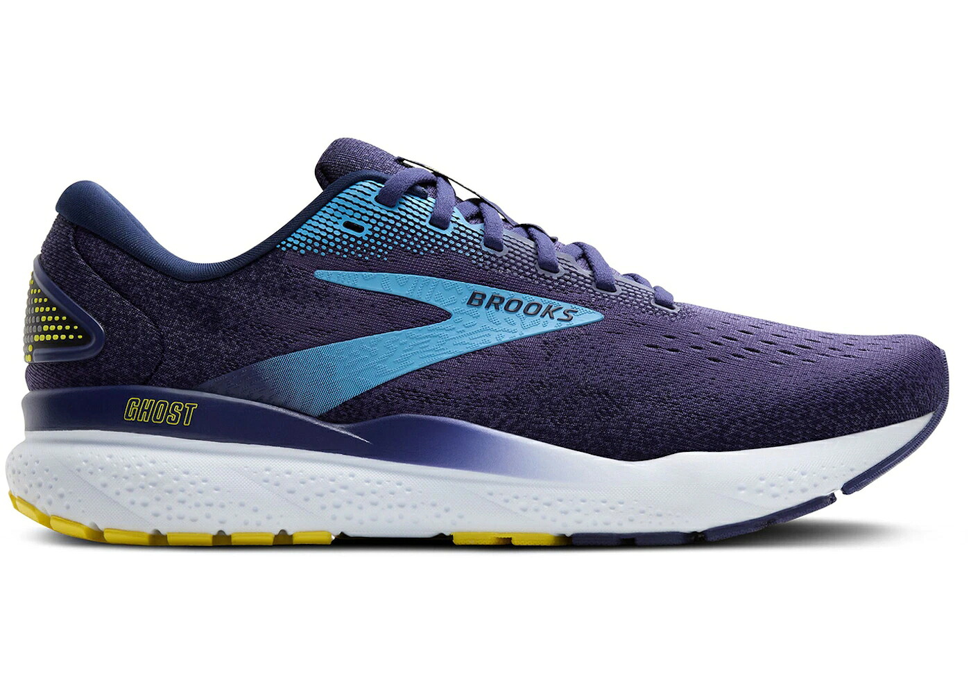 ブルックス 青み 青色 黄味がかった 黄色 スニーカー メンズ BROOKS GHOST 16 BLUE BONNIE YELLOW / BLUE BONNIE BLUE YELLOW