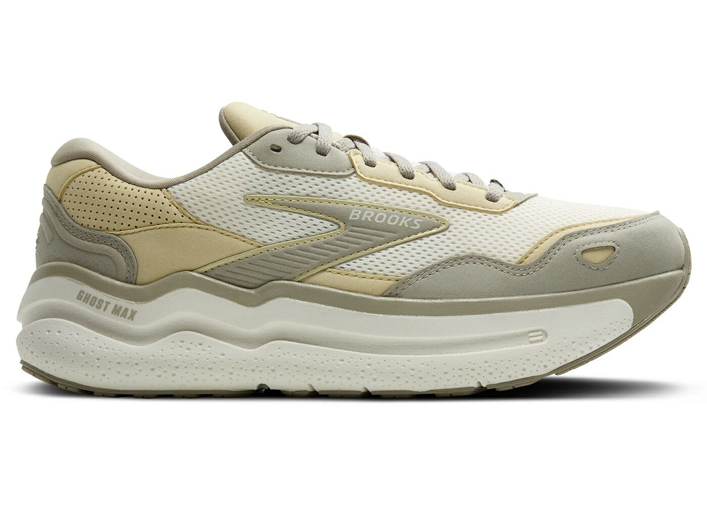ブルックス マックス 緑 グリーン スニーカー メンズ BROOKS GHOST MAX SE LONDON FOG GREEN HAZE COCONUT / LONDON FOG GREEN HAZE COCONUT｜スニケス