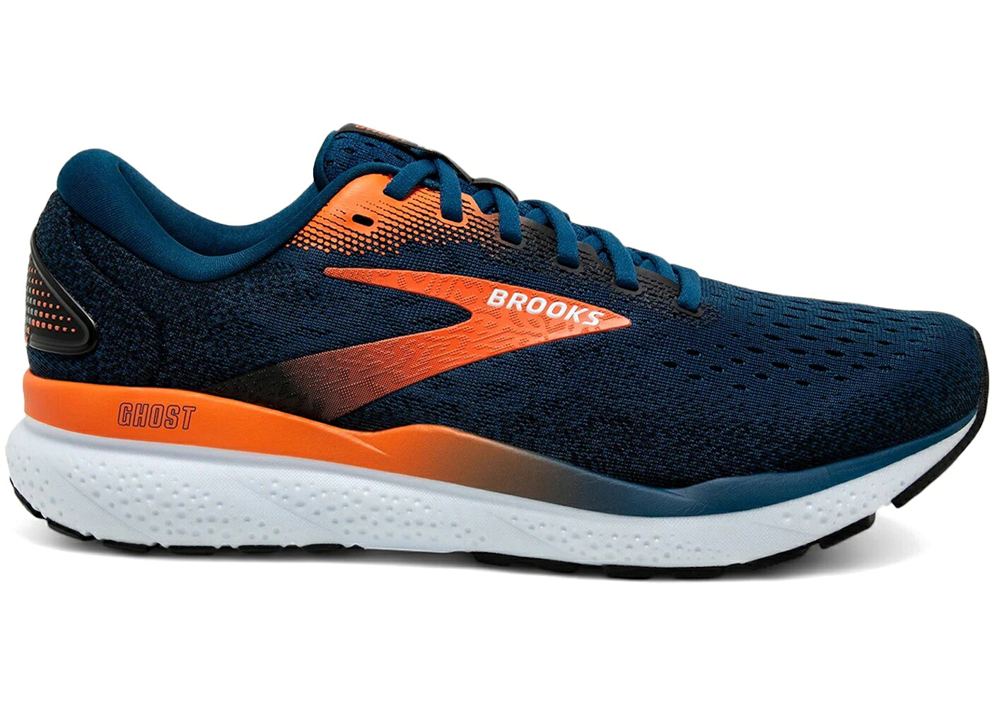 ブルックス 青味 青み 黒いこと 黒いこと スニーカー メンズ BROOKS GHOST 16 BLUE OPAL NASTURTIUM / BLUE OPAL BLACK NASTURTIUM