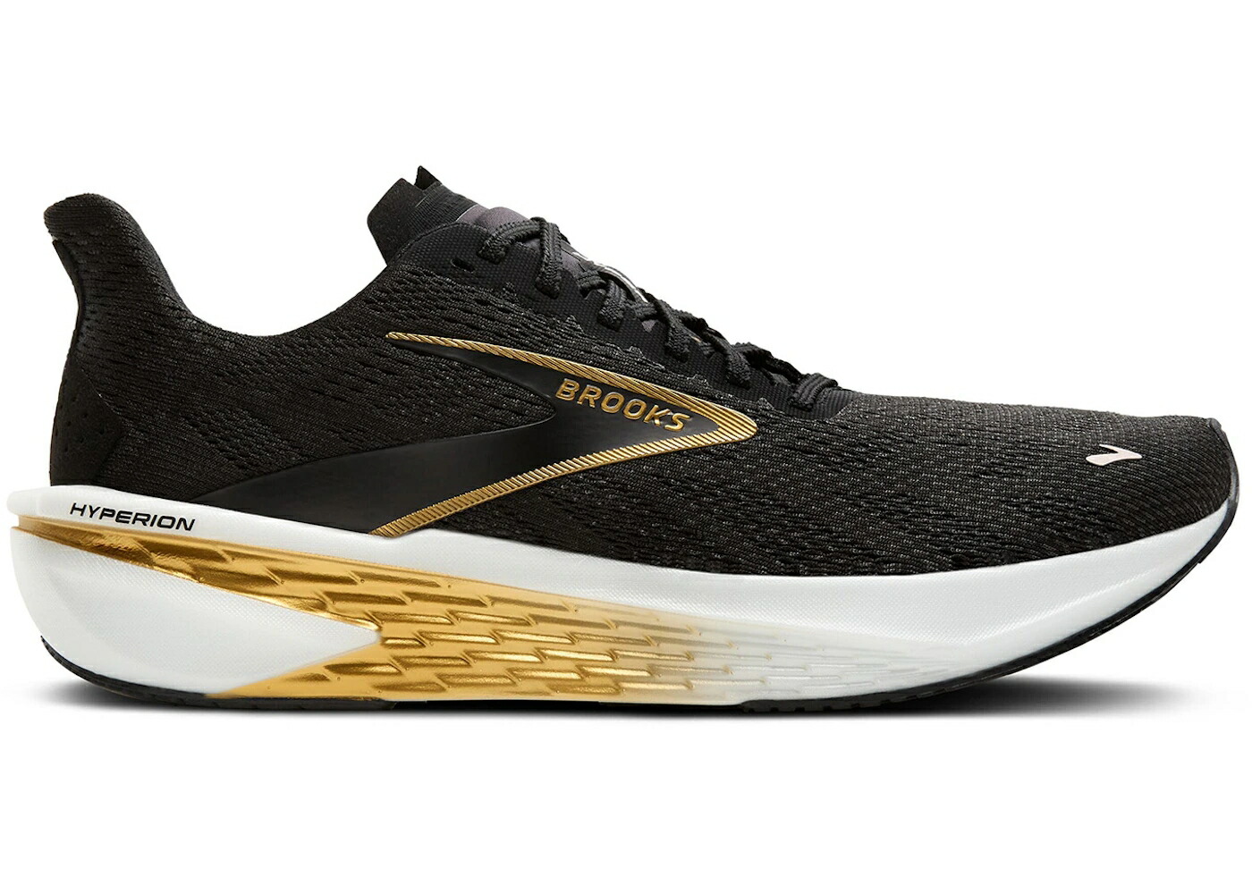 ブルックス 黒色 ブラック ゴールド ピンク スニーカー メンズ BROOKS HYPERION 2 BLACK GOLD PINK / BLACK GOLD PINK|スニケス