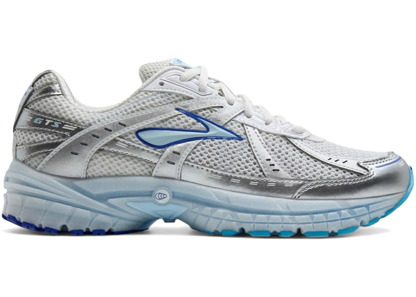 ブルックス 銀色 シルバー 青色 ブルー 白色 ホワイト スニーカー メンズ BROOKS ADRENALINE GTS 10 SILVER BLUE / WHITE SILVER BLUE|スニケス