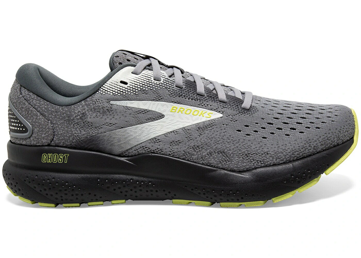 ブルックス 薄墨色 薄墨色 菩提樹 スニーカー メンズ BROOKS GHOST 16 PRIMER GREY LIME / PRIMER GREY LIME