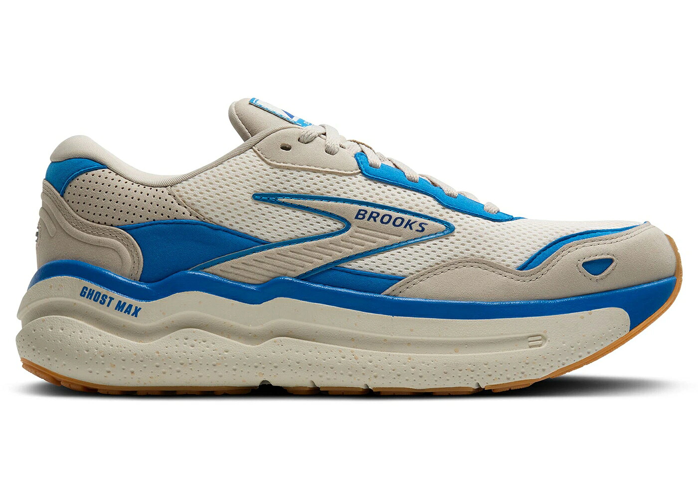 ブルックス マックス しろがね色 しろがね色 青碧 青色 スニーカー メンズ BROOKS GHOST MAX SE SILVER LINING BLUE SURF THE WEB / SILVER LINING BLUE SURF THE WEB 靴-スニーカー