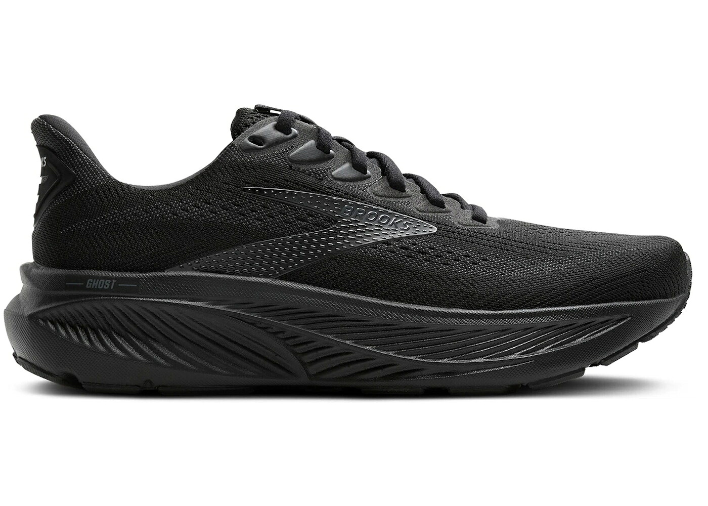 ブルックス 黒いこと 黒いこと スニーカー メンズ BROOKS GHOST 17 BLACK EBONY / BLACK BLACK EBONY
