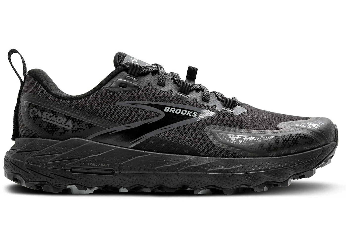 ブルックス 黒色 ブラック パール 灰色 グレー スニーカー メンズ BROOKS CASCADIA 18 BLACK BLACKENED PEARL GREY / BLACK BLACKENED PEARL GREY
