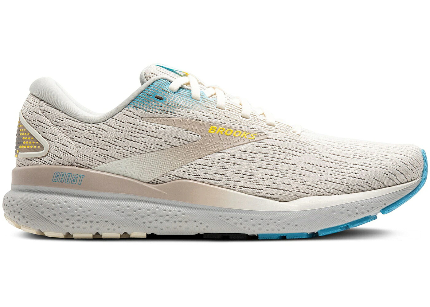 ブルックス 青色 ブルー 黄色 イエロー スニーカー メンズ BROOKS GHOST 16 COCONUT BLUE YELLOW / COCONUT BLUE YELLOW