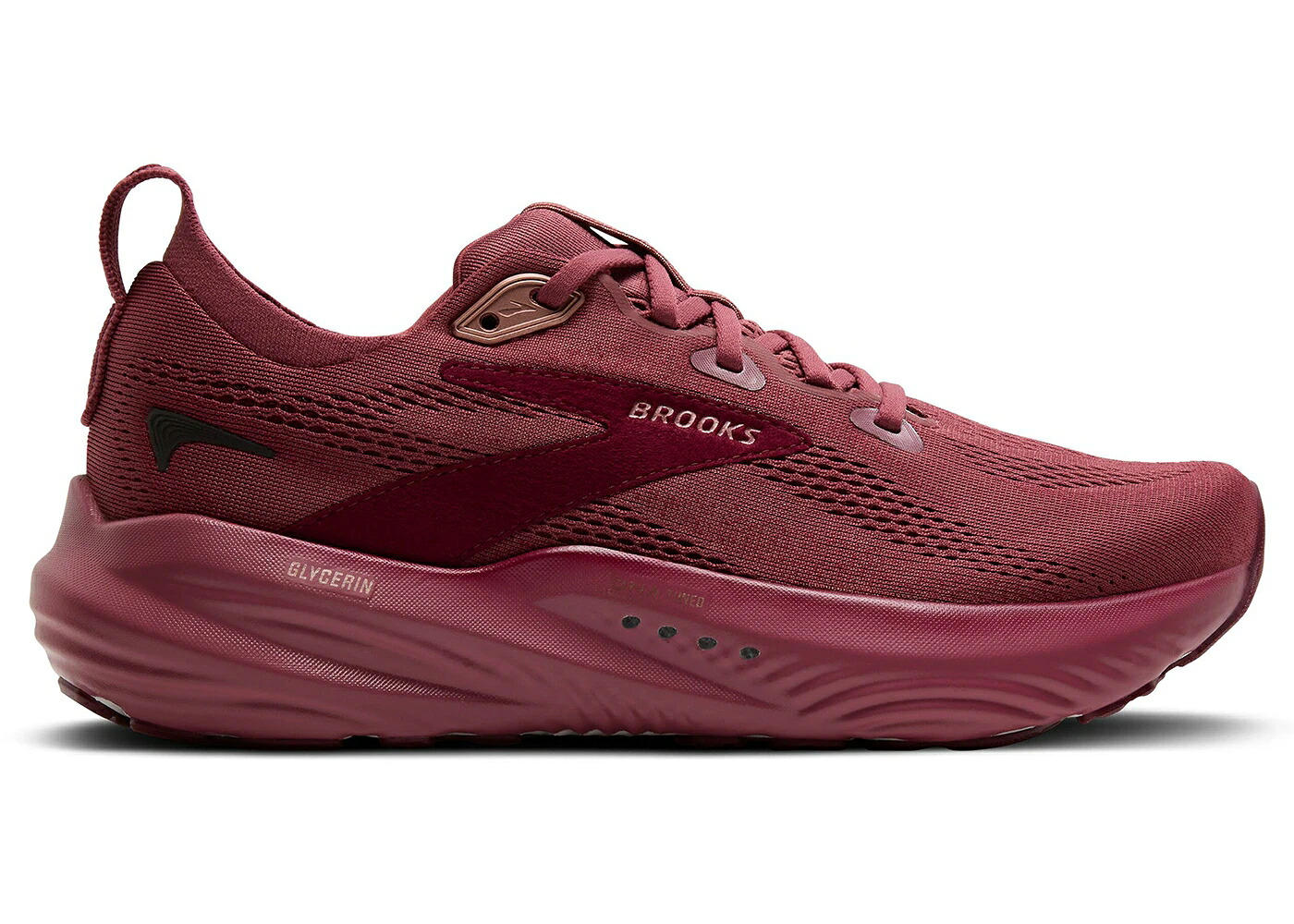 ブルックス ワイン色 バーガンディー ローズ WOMEN'S スニーカー レディース BROOKS GLYCERIN 22 BERRY BURGUNDY ROSE (WOMEN'S) / BERRY BURGUNDY ROSE｜スニケス