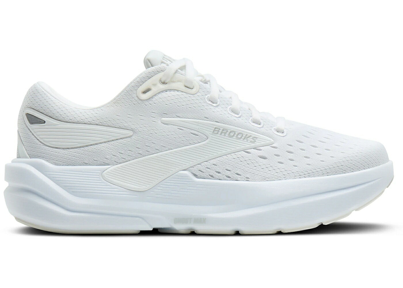 ブルックス マックス 白色 ホワイト WOMEN'S スニーカー レディース BROOKS GHOST MAX 3 WHITE (WOMEN'S) / WHITE WHITE