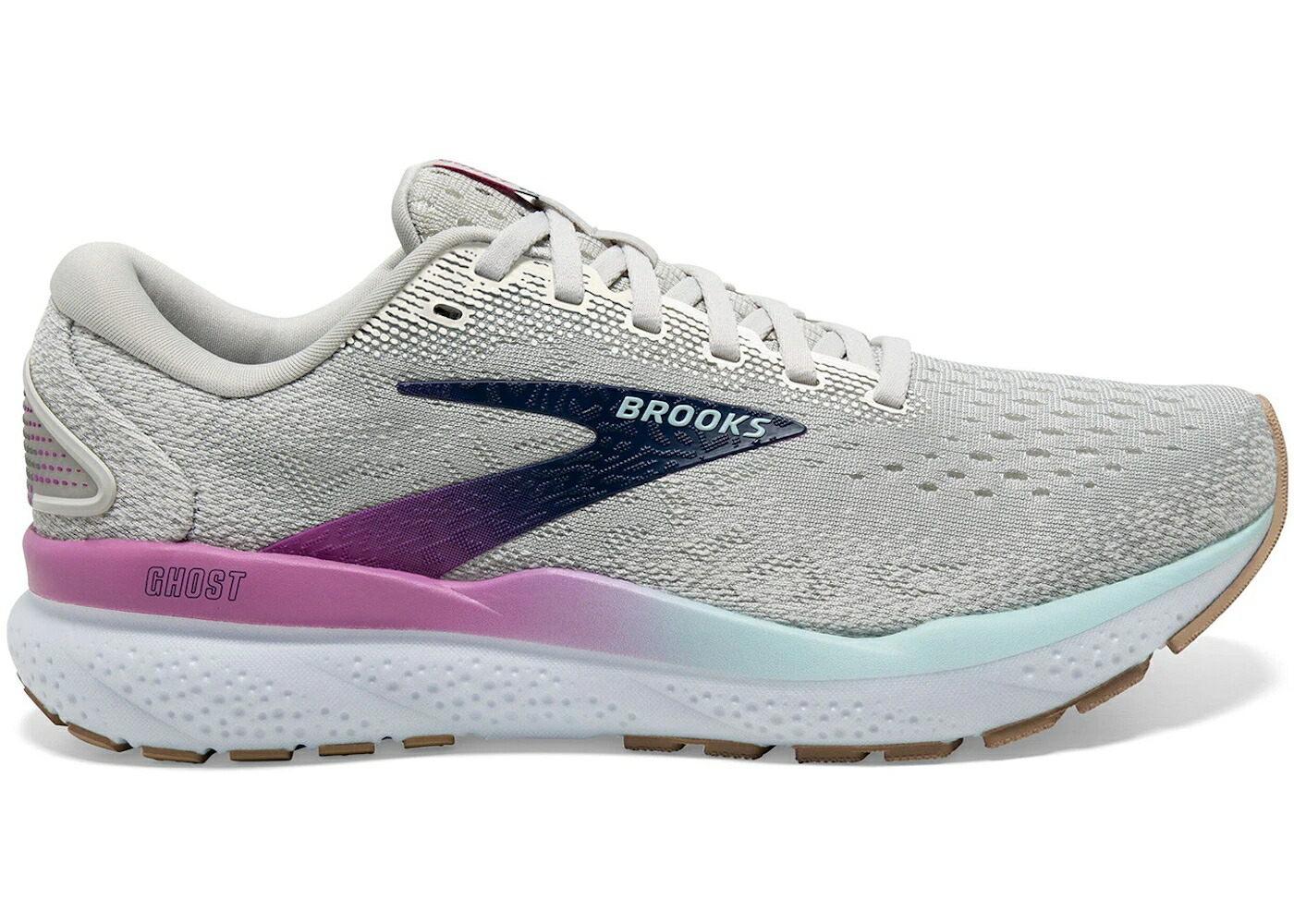 ブルックス 白いこと 白いこと 薄墨色 薄墨色 青味 青み WOMEN\u0027S スニーカー レディース BROOKS GHOST 16 WHITE GREY ESTATE BLUE (WOMEN\u0027S) / WHITE GREY ESTATE BLUE