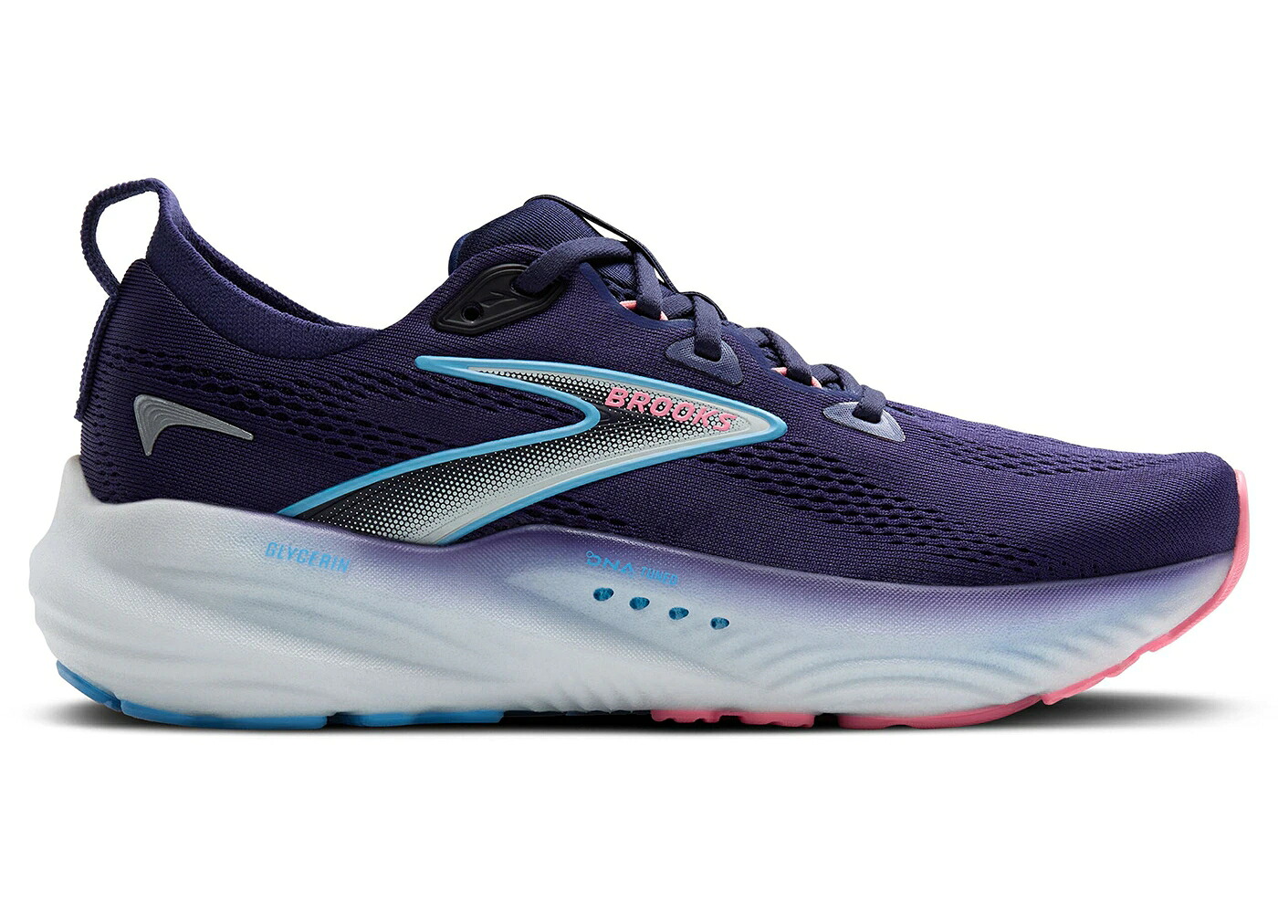 ブルックス 青色 ブルー WOMEN'S スニーカー レディース BROOKS GLYCERIN 22 BLUE RIBBON PEACOAT DIANTHUS (WOMEN'S) / BLUE RIBBON PEACOAT DIANTHUS