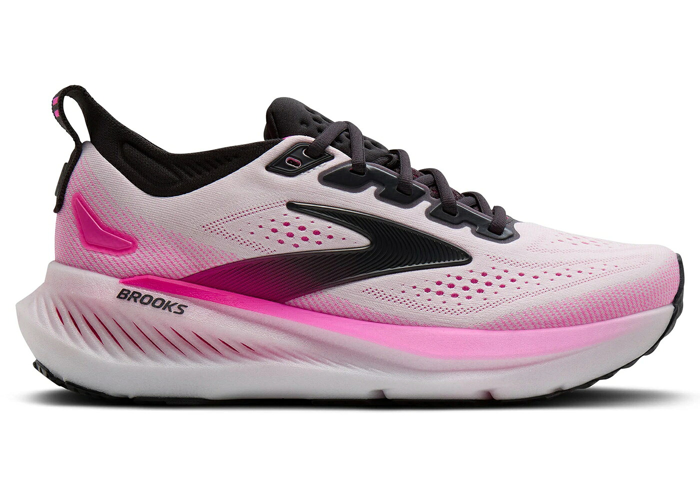 ブルックス 白色 ホワイト ピンク WOMEN'S スニーカー レディース BROOKS GLYCERIN 23 WHITE PHANTOM CYBER PINK (WOMEN'S) / WHITE PHANTOM CYBER PINK