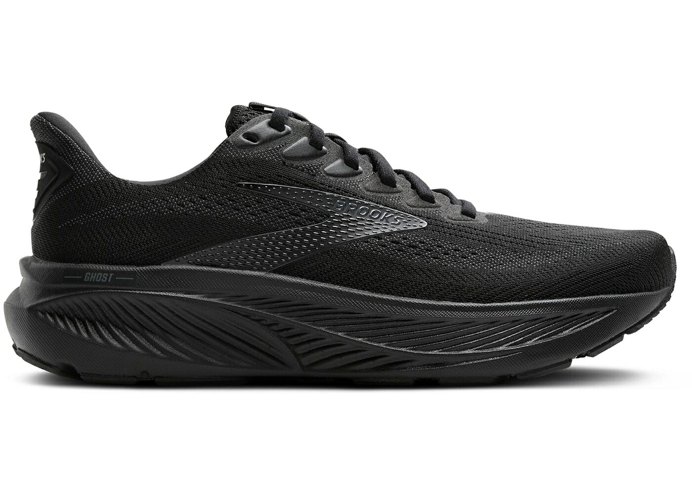 ブルックス 黒色 ブラック WOMEN'S スニーカー レディース BROOKS GHOST 17 BLACK EBONY (WOMEN'S) / BLACK BLACK EBONY