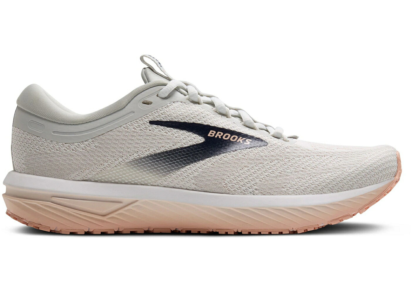 ブルックス 白色 ホワイト WOMEN'S スニーカー レディース BROOKS REVEL 7 OYSTER WHITE TROPICAL PEACH (WOMEN'S) / OYSTER WHITE TROPICAL PEACH