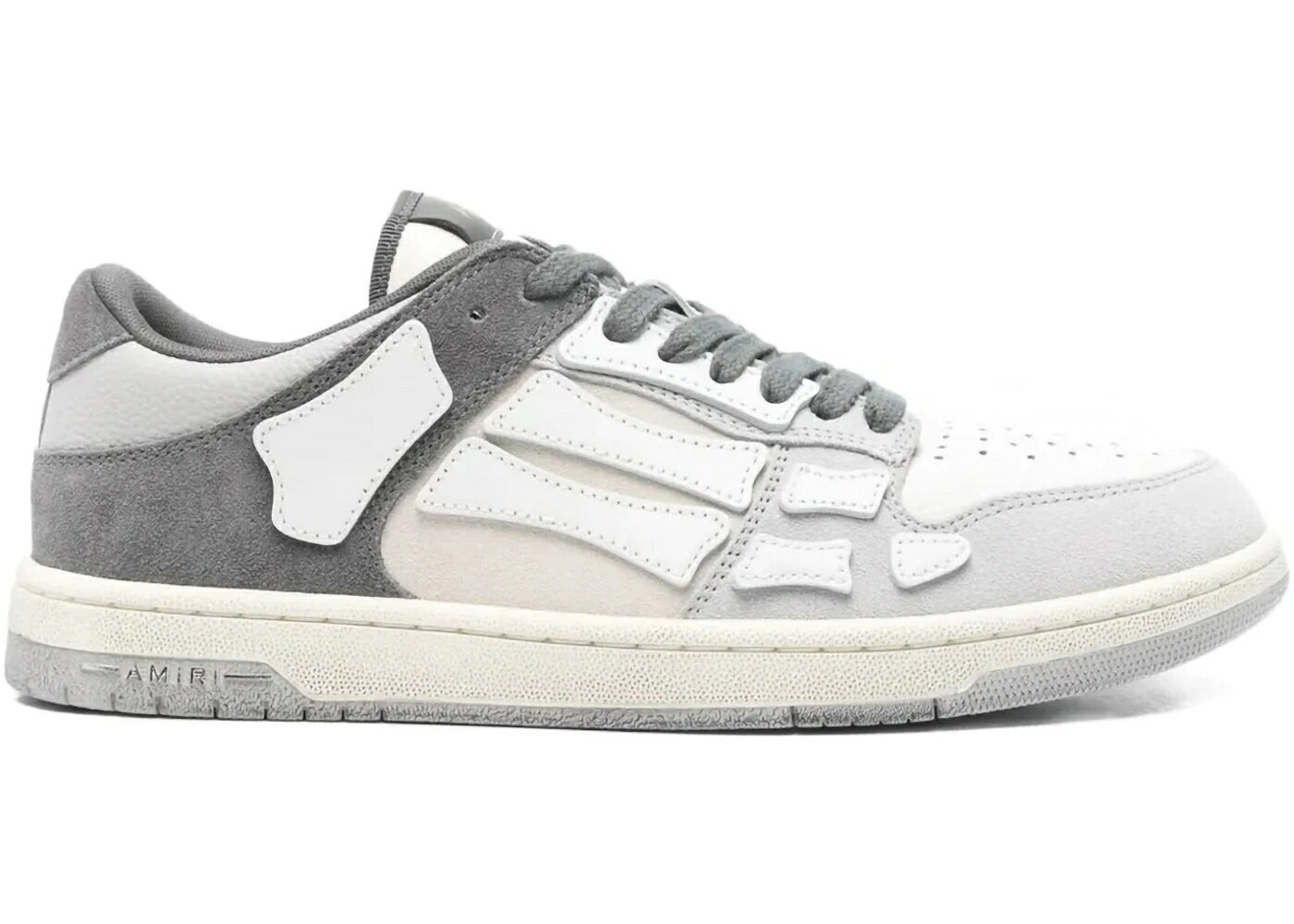アミリ 薄墨色 薄墨色 白いこと 白いこと スニーカー メンズ AMIRI SKEL TOP LOW DISTRESSED DARK GREY / WHITE DARK GREY LIGHT GREY