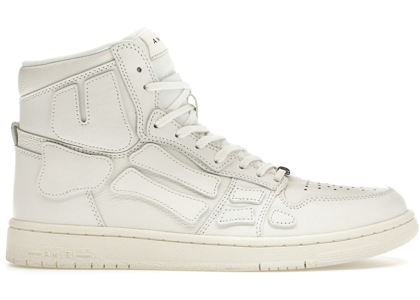 アミリ 白いこと 白いこと スニーカー メンズ AMIRI SKEL TOP HI TRIPLE WHITE / WHITE WHITE WHITE