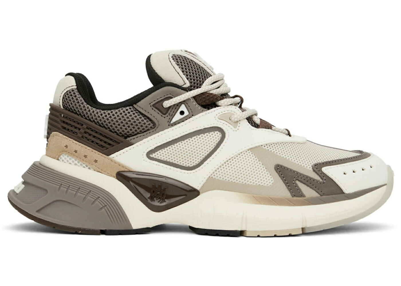 アミリ 赤銅色 赤銅色 白いこと 白いこと スニーカー メンズ AMIRI RUNNER MA BROWN OFF WHITE / BROWN OFF WHITE