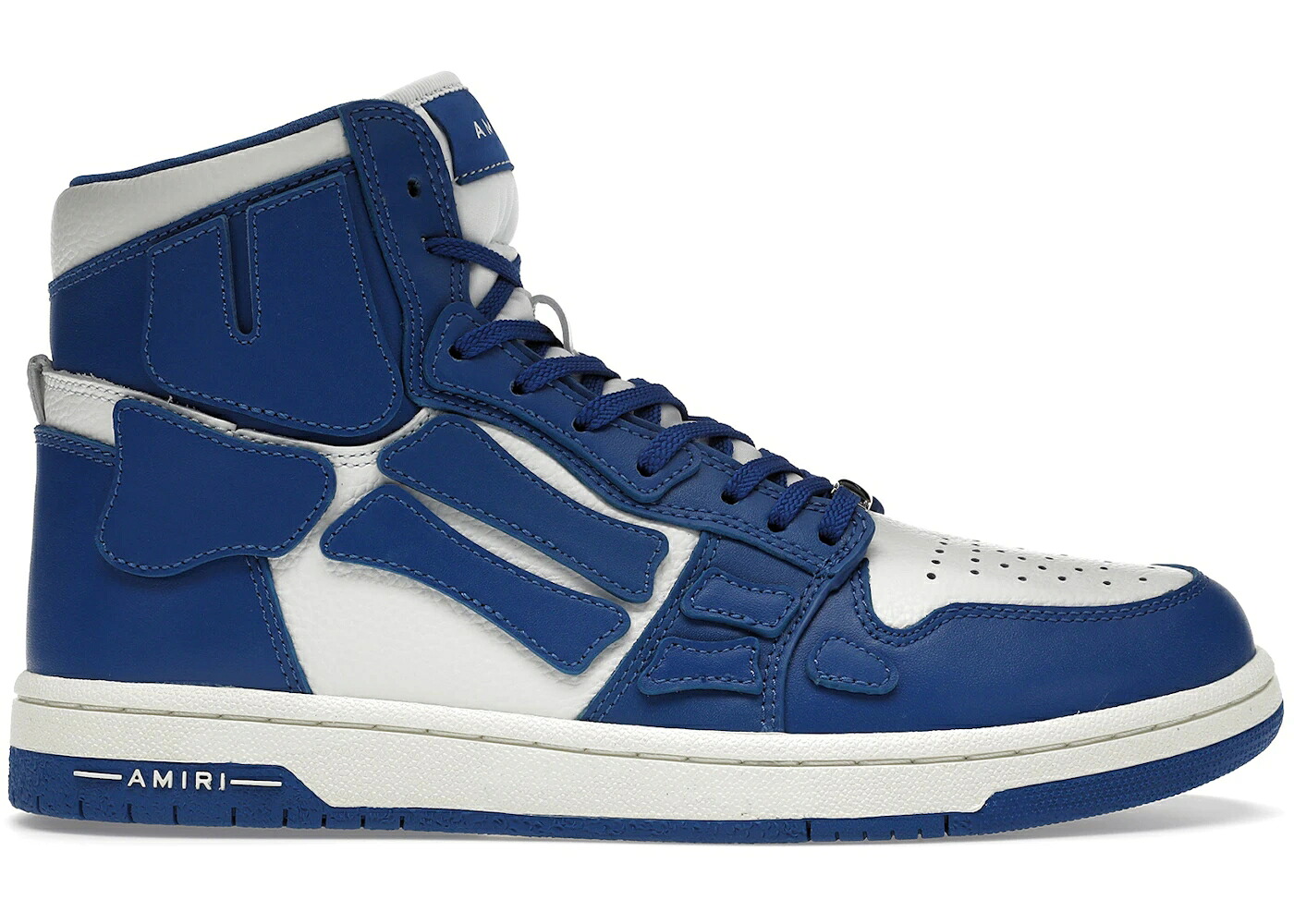 アミリ 青色 ブルー 白色 ホワイト スニーカー メンズ AMIRI SKEL TOP HI BLUE WHITE / BLUE WHITE|スニケス