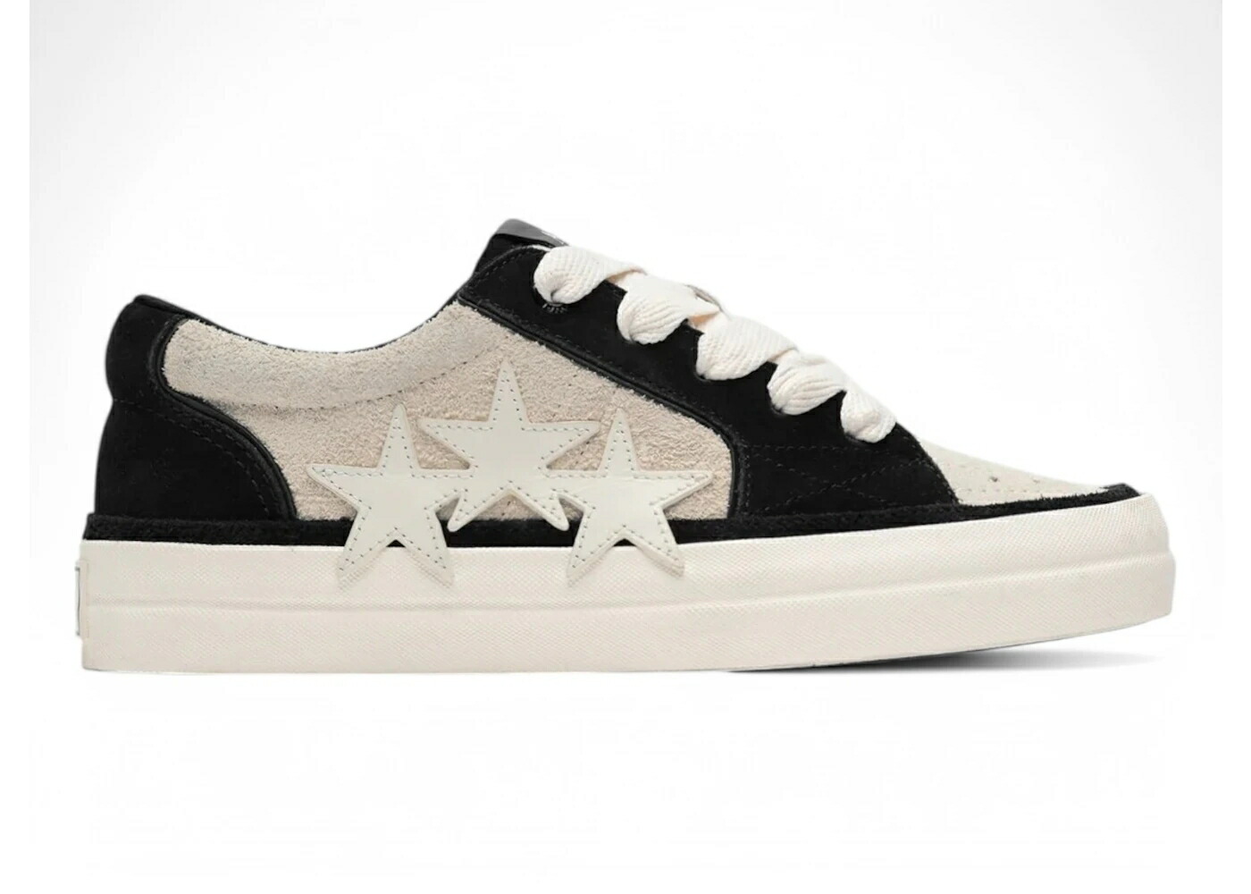 アミリ スケート 黒色 ブラック スニーカー メンズ AMIRI SUNSET SKATE LOW BIRCH BLACK / BIRCH BLACK