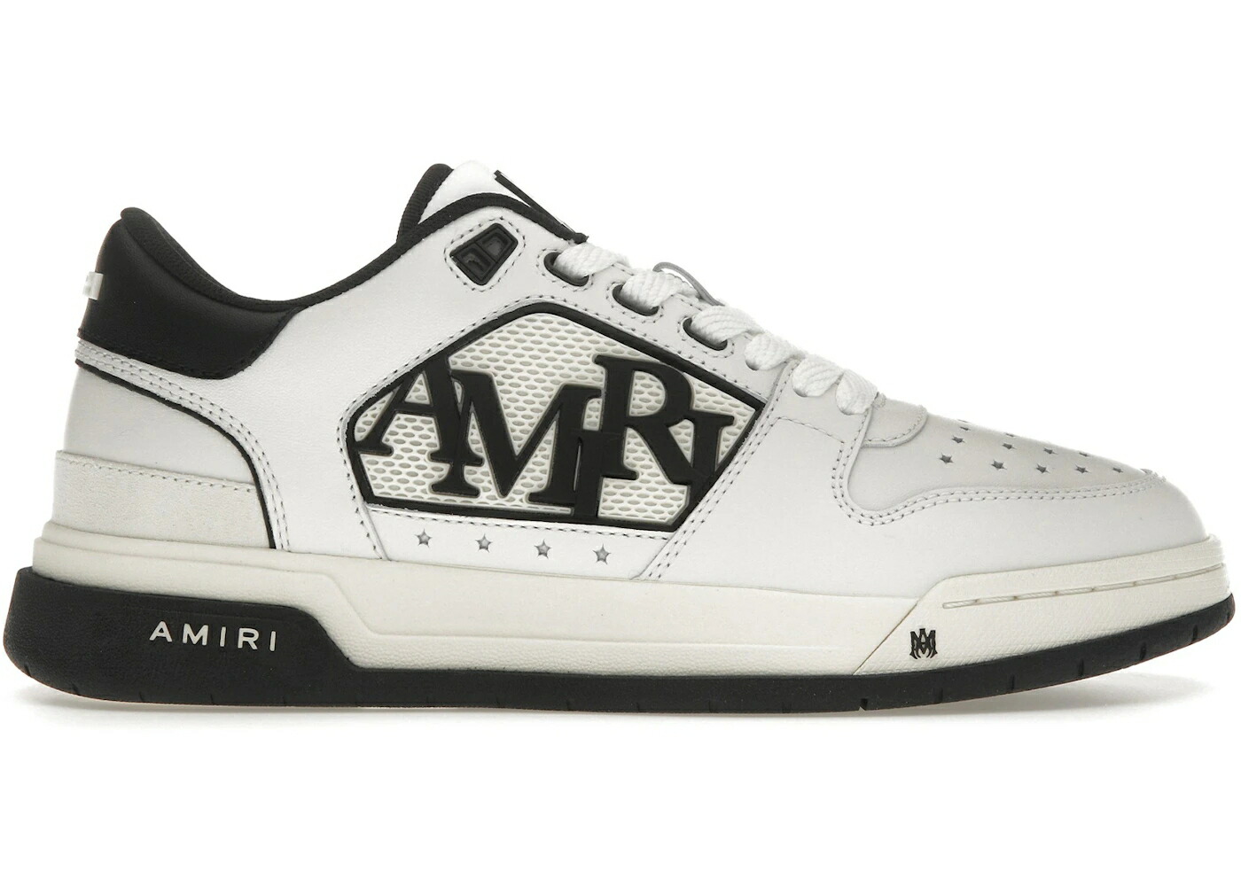 アミリ クラシック 白色 ホワイト 黒色 ブラック スニーカー メンズ AMIRI CLASSIC LOW WHITE BLACK / WHITE BLACK