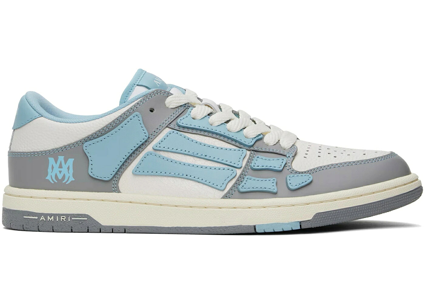 アミリ スカイ スニーカー メンズ AMIRI SKEL TOP LOW VARSITY OCEAN SKY / OCEAN SKY｜スニケス 61,655円