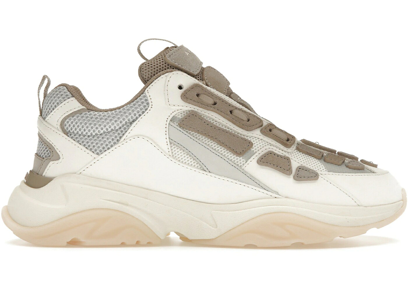 アミリ 象牙色 ベージュ 白いこと 白いこと スニーカー メンズ AMIRI BONE RUNNER OFF-WHITE LIGHT BEIGE / OFF WHITE LIGHT BEIGE