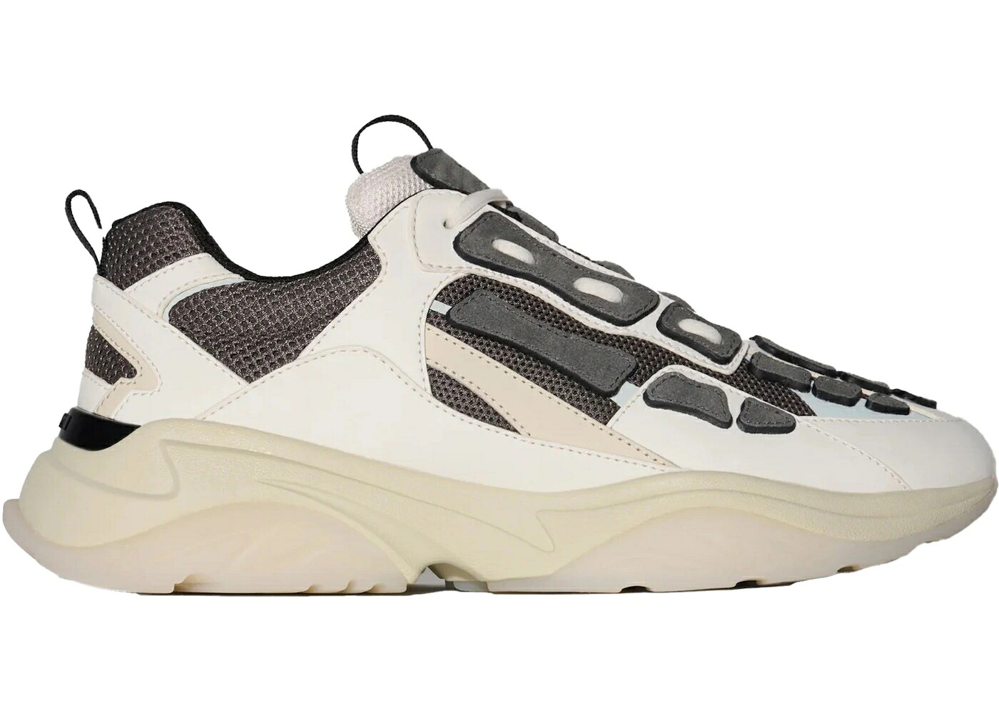 アミリ 灰色 グレー スニーカー メンズ AMIRI BONE RUNNER TAN GREY MESH / TAN GREY