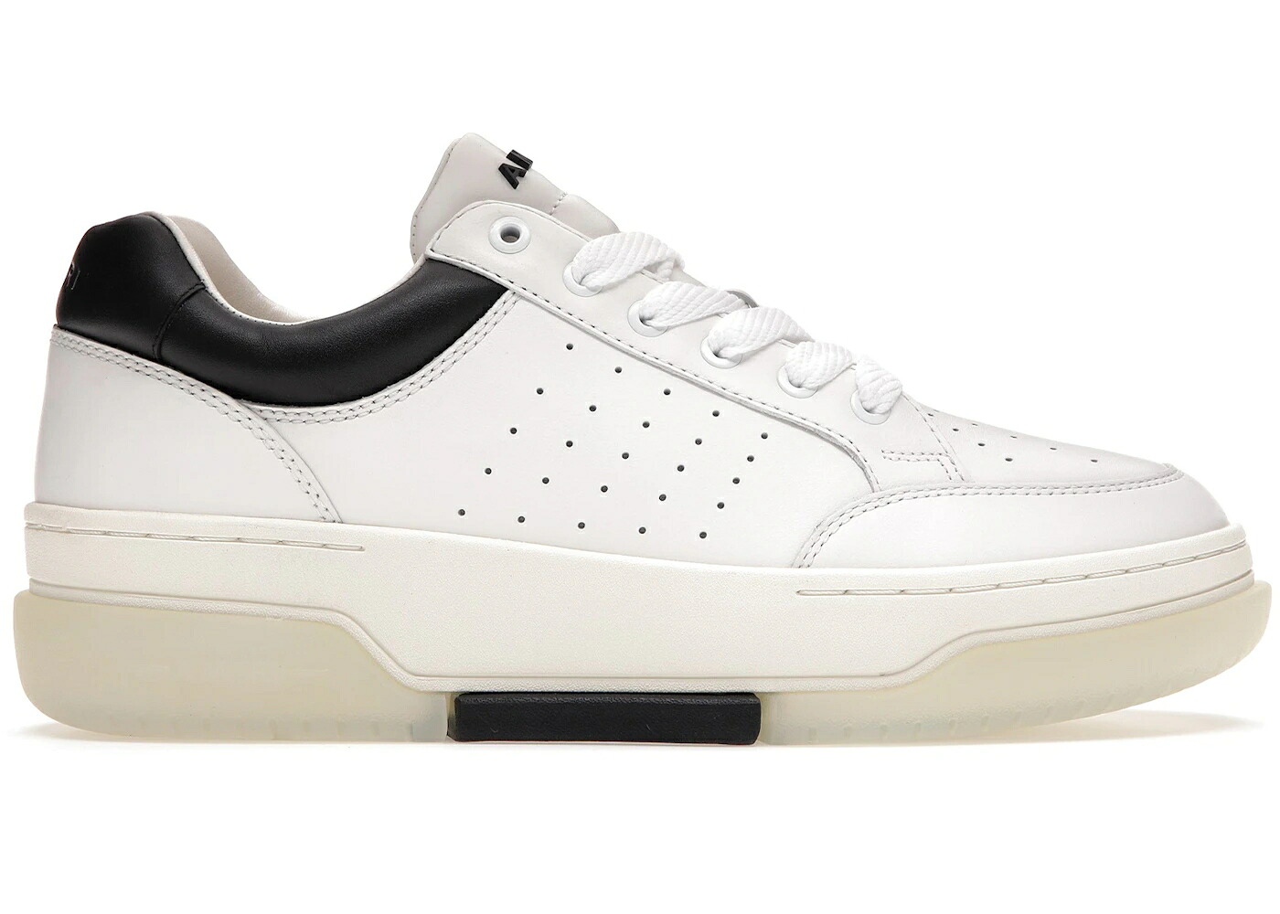 アミリ 競技場 白いこと 白いこと 黒いこと 黒いこと スニーカー メンズ AMIRI STADIUM LOW WHITE BLACK / WHITE BLACK